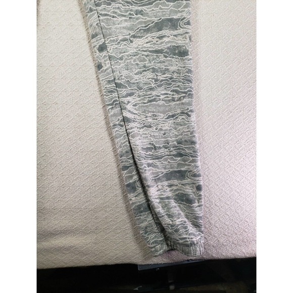 Human Nation Pants Mens‎ Medium Heathered Gray Tan Drawstring Joggers Stretch - Picture 3 of 9